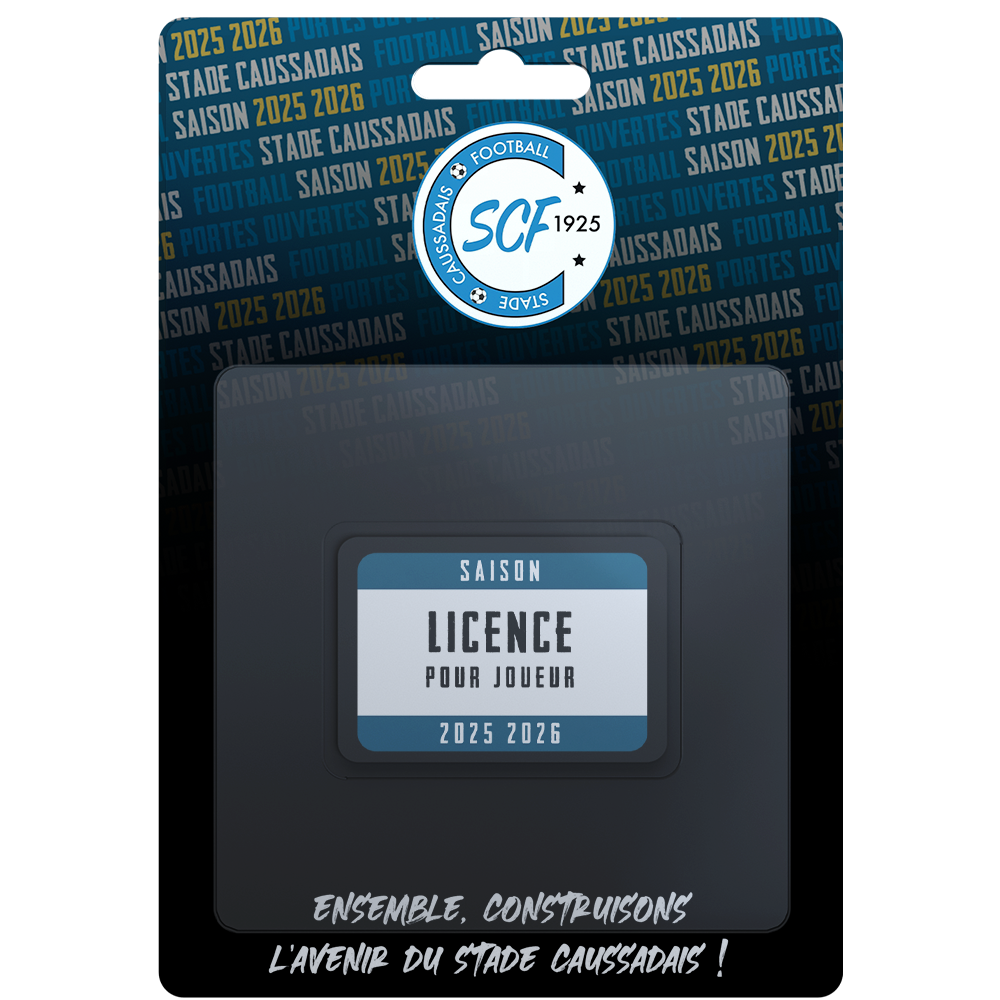 LICENCE JOUEUR 2025/2026