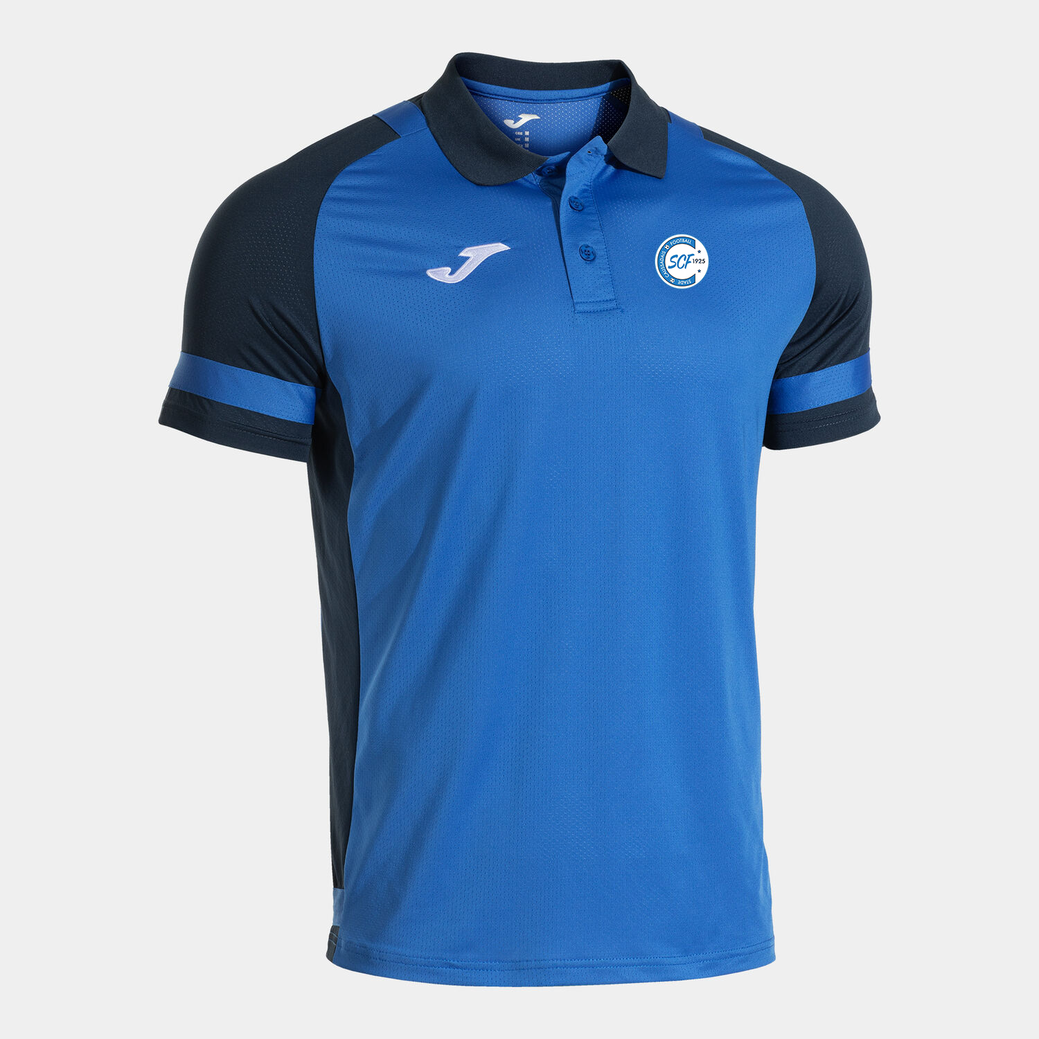 Polo manches courtes homme Lider bleu roi bleu marine SCF