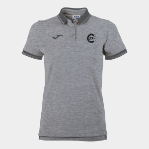 Polo manches courtes femme Bali II gris