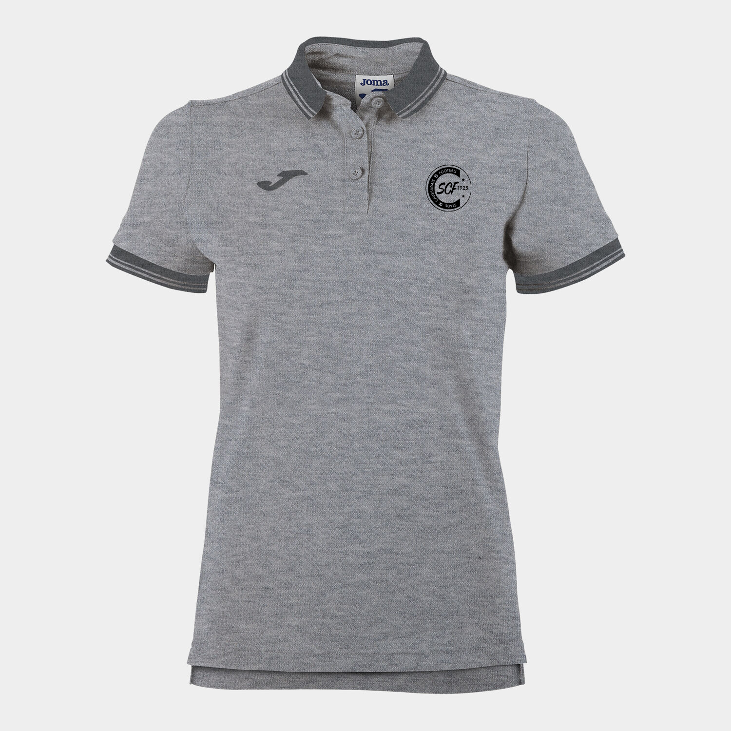 Polo manches courtes femme Bali II gris