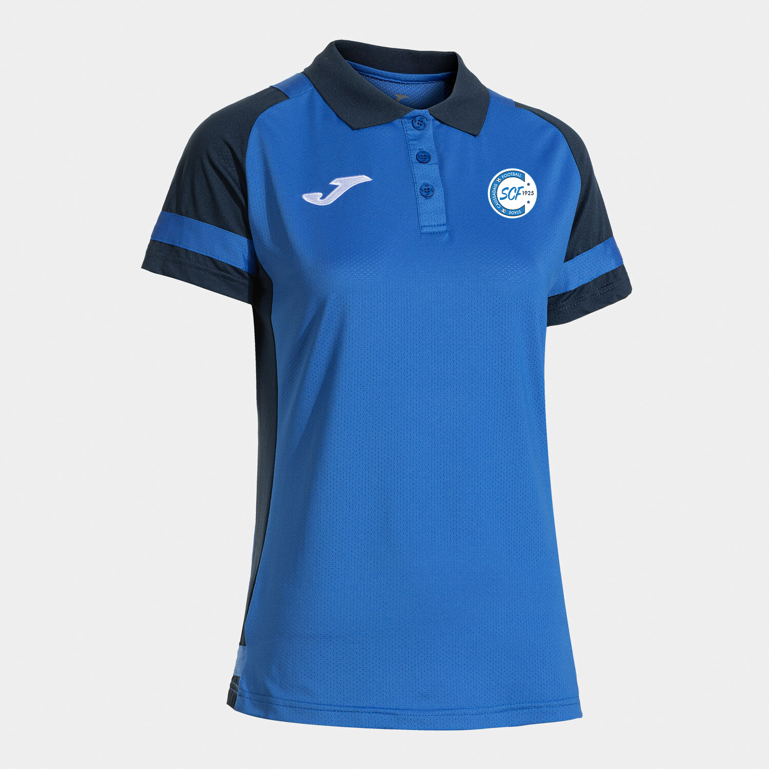 Polo manches courtes femme Lider bleu roi bleu marine SCF